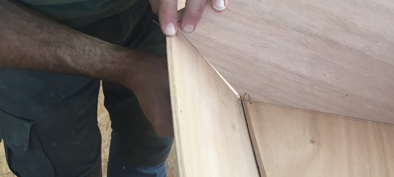 5-Schotteneinbau Einbau der Trennschotten